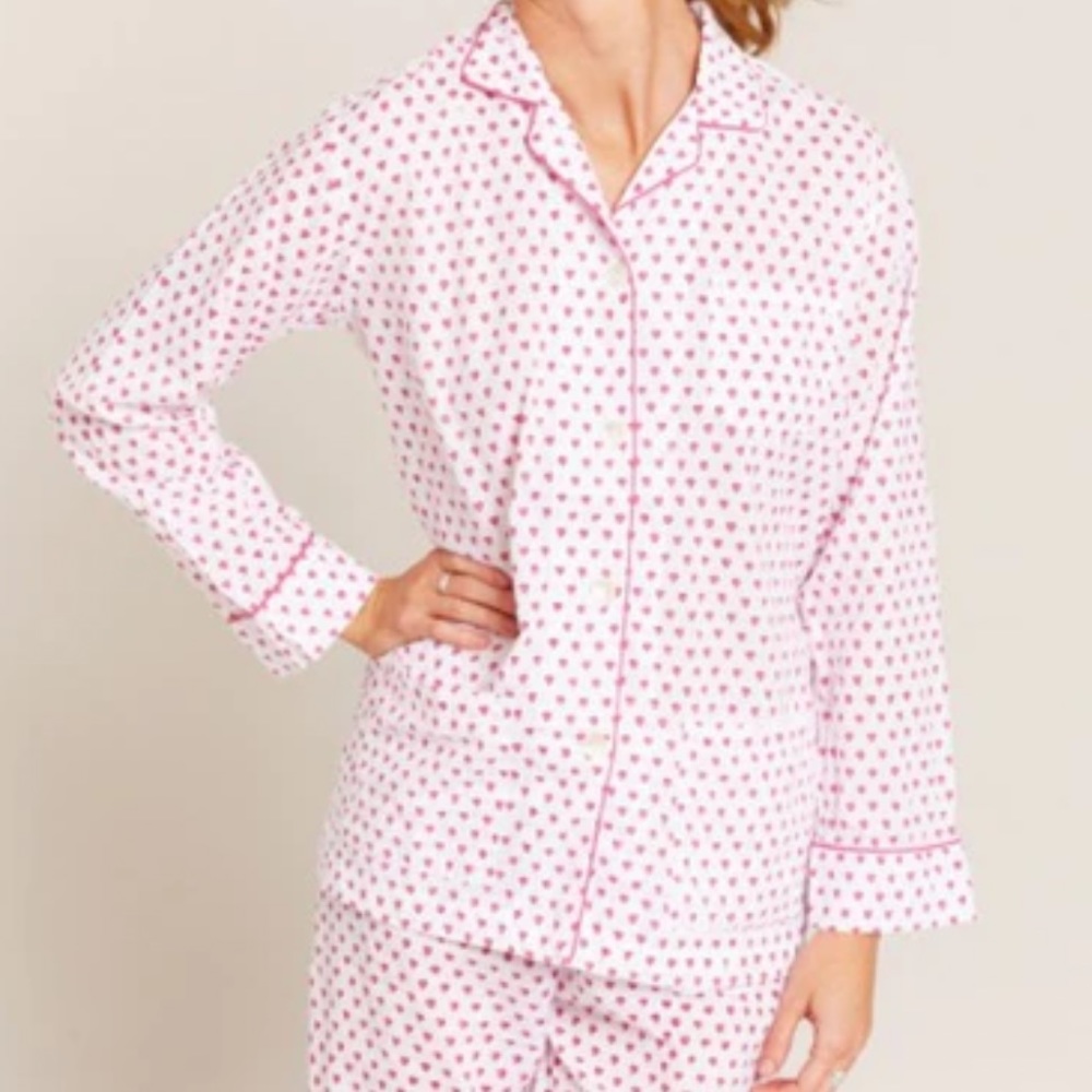 Roller Rabbit Heart Lounge/pajama set